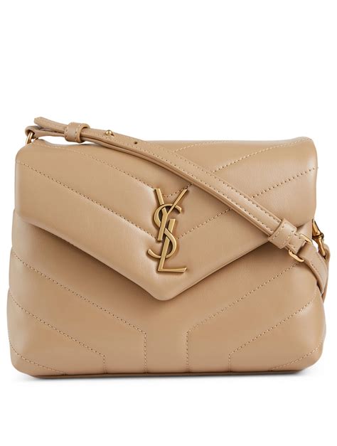 ysl burgundy toy loulou|YSL toy loulou dark beige.